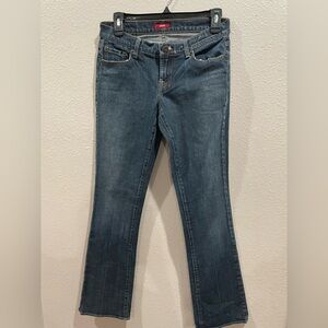 Guess Women's Dark Blue Straight-Leg Jeans